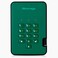 iStorage diskAshur2 HDD 1TB GreenSecure portable hard drivePassword protectedDustwater resistantHardware Encryption