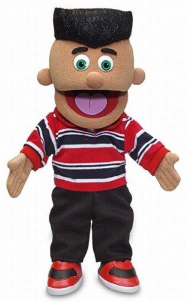 Silly Puppets 14" Jose, Hispanic Boy, Hand Puppet