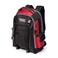 Lincoln Electric Welders All-in-One BackpackTool, PPE and Electronics StorageAdjustable External Storage NetK3740-1, Black, Red, Grey