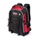 Lincoln Electric Welders All-in-One BackpackTool, PPE and Electronics StorageAdjustable External Storage NetK3740-1, Black, Red, Grey