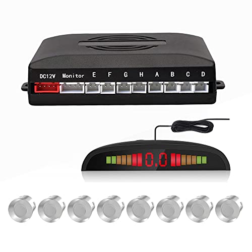 ekylin Ekylin Car Reverse Parking Radar System silver silvercolor