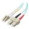 Cable Matters 10Gb OM3 LC to SC Plenum Fiber Optic Cable, 3.3ft / 1m
