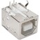 Velleman CC089 USB B Female Single Connector, 1 Grade to 12 Grade, 90 Degree, PCB Mounting