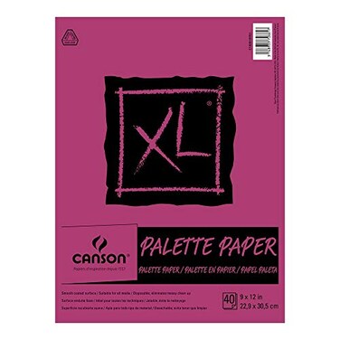 Canson Disposable Palette ,40 Sheet PadAcrylics - 9 X 12