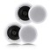 Pyle 4 Pairs 6.5" 200W in Ceiling Wall Speakers, PDIC1661RD, White, 1 Pair