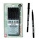 Sakura Pigma Professional Brush Pen PPBVariation, 6 Set, Black, 6 Pack