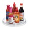 iDesign Plastic Lazy Susan Turntable Organizer, Clear