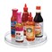 iDesign Plastic Lazy Susan Turntable Organizer, Clear