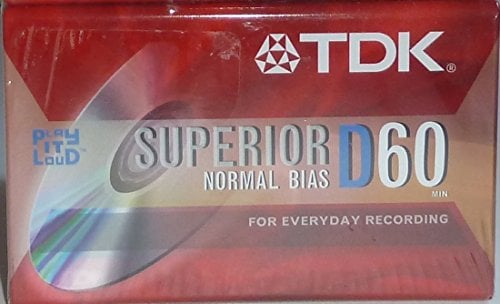 tdk Tdk Superior Normal Bias D60 Blank Cassette Tape Single