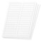 OfficeSmartLabels File Folder Labels, 0.6 x 3.43 Inch, White