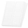 OfficeSmartLabels File Folder Labels, 0.6 x 3.43 Inch, White