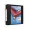Staples Heavy-Duty 2-Inch 3-Ring View Binder, Black