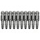 COMOK 10pcs 50mm Long 1/4 Inch Hex Shank T20 Torx Head Magnetic Screw Driver Bit Set Security Tamper Proof Star 6 Point Screwdriver Kit Tools