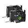 GREENCYCLE Compatible for Brother STE 141 3/4" ,18mmx 3m Mobile Solution Stencil Label Tape for PT-2730, PTD400, PTD400AD, PTD400VP, PT-D450, PTD600, PTP700, PTP710BT, Black on Clear,2 Pack