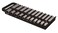 Lisle 40990 Large Magnetic 1/2 Socket Tray Black
