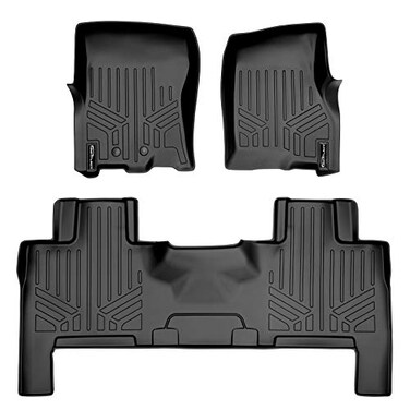 MAX LINER MAXLINER Floor Mats 2 Row Liner Set Compatible with 2011-2017 Ford Expedition