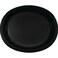 Creative Converting Black Oval Plates, 24 ct