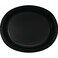 Creative Converting Black Oval Plates, 24 ct