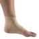Champion Figure 8 Ankle Support, Light Elastic Compression Brace, Muscle Joint Recovery, Beige, Medium