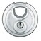 ABUS 26/70 Diskus Solid Body Storage Padlock with 2 Keys