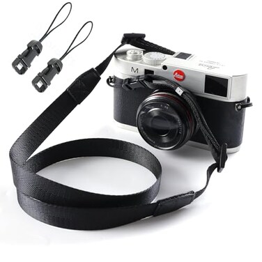 Eorefo Camera Strap Camera Neck Strap with Quick-release Buckles for Mirrorless Camera.,Black