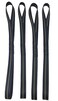 Cajun Tie 18" Soft Loop Tie Down Straps, 4 Pack. 2,789 Lb Break Strength. Made in the USA