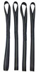 Cajun Tie 18" Soft Loop Tie Down Straps, 4 Pack. 2,789 Lb Break Strength. Made in the USA