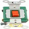 Leviton 30 Amp, 120/277 Volt, Toggle Double-Pole AC Quiet Switch, Extra Heavy Duty Spec Grade, Self Grounding, Back and Side Wired, 3032-2R, Red