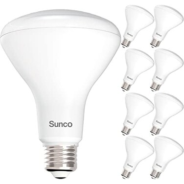 Sunco Lighting Sunco 8 Pack BR30 LED Bulb Flood Light, E26, 11W=65W, 4000K Cool White