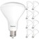 Sunco Lighting Sunco 8 Pack BR30 LED Bulb Flood Light, E26, 11W=65W, 4000K Cool White