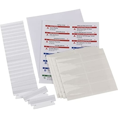 Smead ViewablesLabeling System, Refill Pack, Hanging Folder Labels, Ink-Jet and Laser Printers ,64905