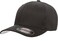 Flexfit Men's Wool Blend Fitted Baseball Cap, Black, Small-Medium