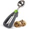 Progressive PrepSolutions Quick Release Cookie Scoop“ 3 Tbsp., Gray, Stainless Steel for Precise Portioning