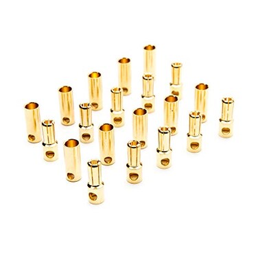 Dynamite Gold Bullet Connector Set 5.5mm 10 DYNC0090