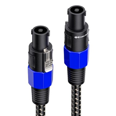 Cable Matters Premium Braided 12AWG Speaker Cable, 6ft