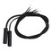 BQLZR Cylindrical Plastic Mounted Reed Proximity Switch Magnetic Sensor Pack of 2
