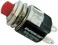 Seco-Larm SS-032Q/RD Red Push Button with N.O. Switch, Momentary SPST Pushbutton, Fits 1/2" ,13mmHole, Rated 1 Amp at 12VDC