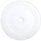 Livex Lighting 82077-03 Wingate Ceiling Medallion, White, 2.5H x 36Dia