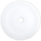 Livex Lighting 82077-03 Wingate Ceiling Medallion, White, 2.5H x 36Dia