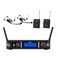 Gemini UHF Dual HeadsetLavalier Wireless Mic System ,UHF-6200HL