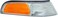 Dorman 1630245 Front Passenger Side Turn Signal / Parking Light Assembly