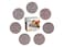 Mirka Abranet 5 Inch Assortment Mesh Sanding Discs, Hook and Loop, 35 Pack