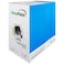 NavePoint Cat6 ,CCA, 1000ft, Blue, Solid Bulk Ethernet Cable, 550MHz, 23AWG 4 Pair, Unshielded Twisted Pair ,UTP