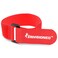 ENVISIONED Reusable Cinch Straps 2" x 72" - 2 Pack - Hook and Loop Straps ,Neon Red