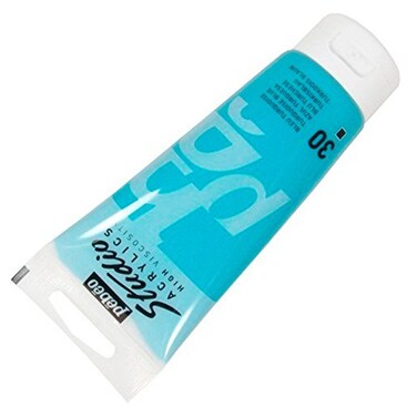 Pebeo - Acrylic Fine Studio Acrylics - Turquoise Blue - Turquoise Blue 100ml/3.38oz