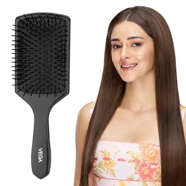 Vega Premium Collection Hair Brush - Paddle - Black 1 Pcs