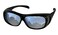 LensCovers Large Slim Polarized Fit Over Sunglasses, Reflective