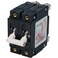 Blue Sea Systems 7256 C-Series White Toggle Double Pole 80A Circuit Breaker
