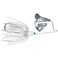 Strike King Tri-Wing Mini Buzz King Fishing Lure, Buzzbait, White