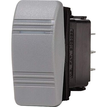 Blue Sea Systems 8230 Contura OFF-ON SPST Switch, Grey